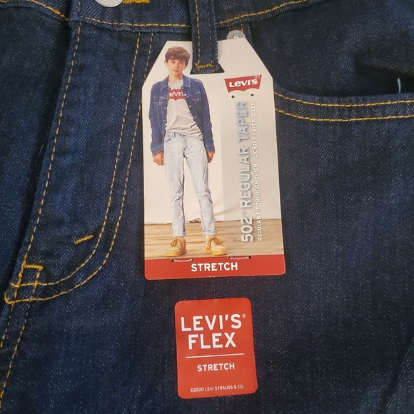Levi's 502 Stretch Jeans Boy's Size 16 Regular - Picture 10 of 10